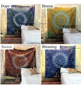 Star Mandala Tapestry