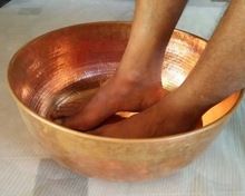 Copper Pedicure Bowl