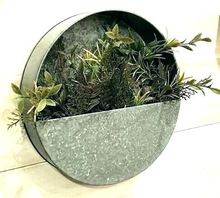 Galvanized Planter Buckets