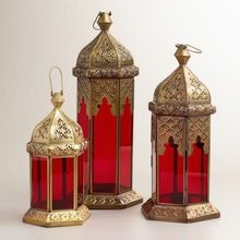 Moroccan garden lantern