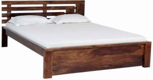 BED06-WOODEN QUEEN SIZE BED