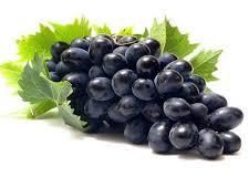 Natural Black Grapes