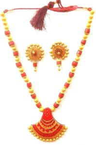 Handcrafted Terracotta Necklace