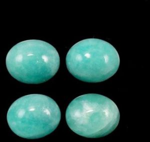 10x12mm Natural Amazonite Oval Cabochon