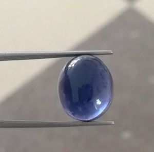 4x3mm Natural Iolite Oval Cabochon