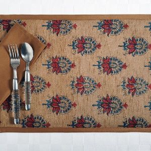 Digitally Printed Faux Silk Place Mats