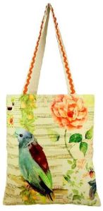 Digitally Printed Spring Shopping Bag