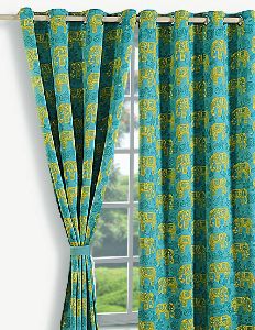 Sigma Door Curtains Polyester Satin Blackout Panels