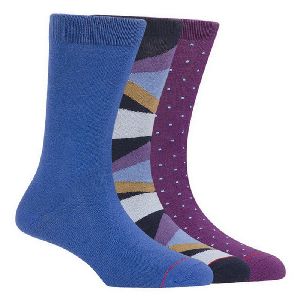 Soft Cotton Crew length socks