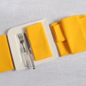 Solid Color Cotton Dinner Napkins