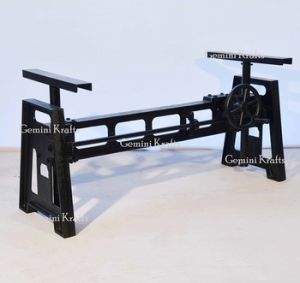 Industrial Crank Mechanism Dinning Table Base