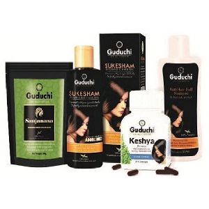 GUDUCHI AYURVEDA HAIR CARE KIT