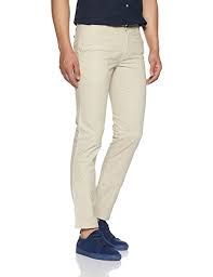 Straight Fit Cotton Trouser