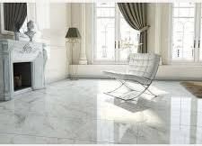 Polished floor tile