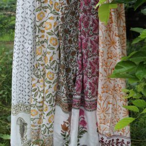 Indian Ethnic Pom Pom Cotton Women Summer Scarves