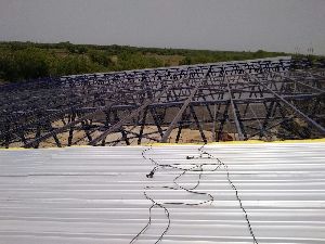 Roofing Sheet Fixing Work