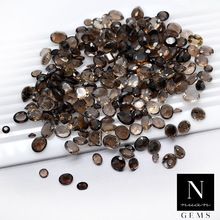 100% natural smokey topaz faceted mix shapes genuine loose gemstone
