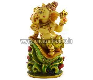 Handmade Antique Resin Baby Ganesha Statues