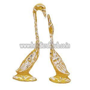 Handmade Decorative Golden Swan Statue