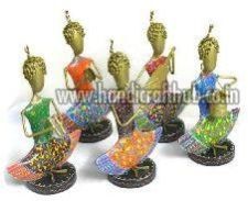 Set of Five Choti Musician Statue