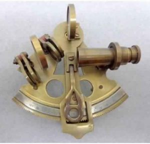 Brass Polished Sextant