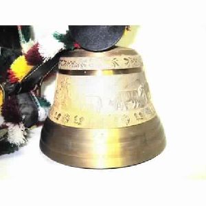 Large Heavy Bronze Brass Swiss Cow Bell