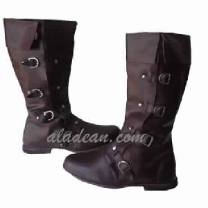 Riding Style Boots Reenactment Leather boots