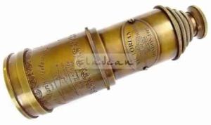 Victorian Marine Nautical Brass Telescope