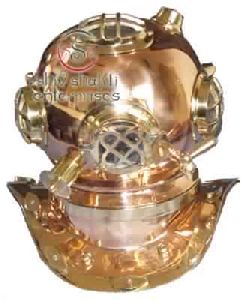 nautical divers helmet
