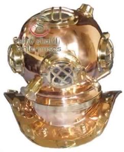 nautical divers helmet