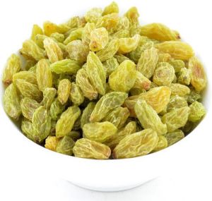 dried green raisins