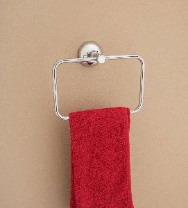 Stainless Steel Square Shaped Towel Ring