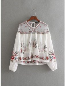 embroidery tops