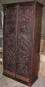 Double Door Wooden Almirah