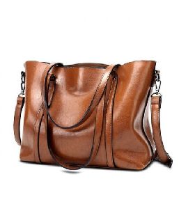 Brown Leather Handbag