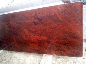 Red Emperador Granite Slab