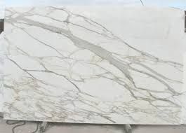 White Levante Marble Slab