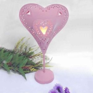 HEART T-LIGHT HOLDER (S27715)