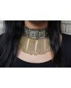 AFGHAN GOLD KUCHI TRIBAL NECKLACE