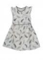 KIDS LEAF PRINT FROCK