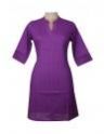 WOMAN PURPLE KURTI