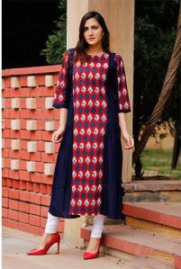 designer cotton ladies kurti