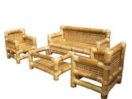 Bamboo Sofa Set