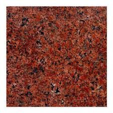 red granite slab