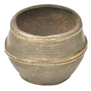 Brass Dhokra Tribe Measure Bowl