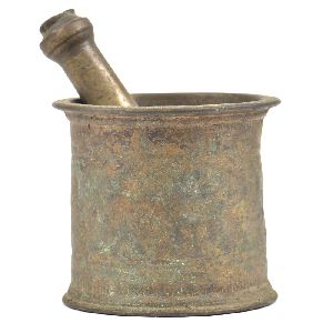 Brass Imam Dasta (Mortar and Pestle)