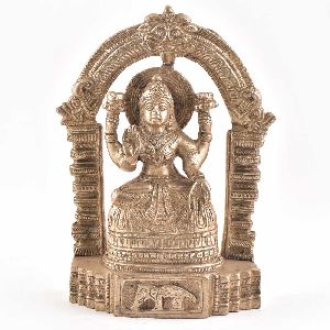 Brass Lakshmi Goddess Statue