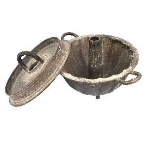 Vintage Brass Hot Fire Pot
