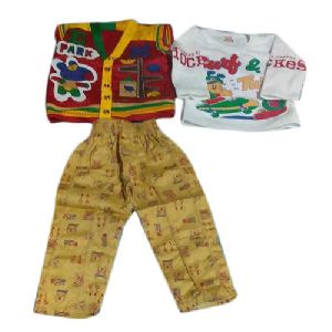 Kids Printed Baba Suit