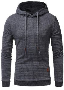 Mens Dark Grey Hoodies